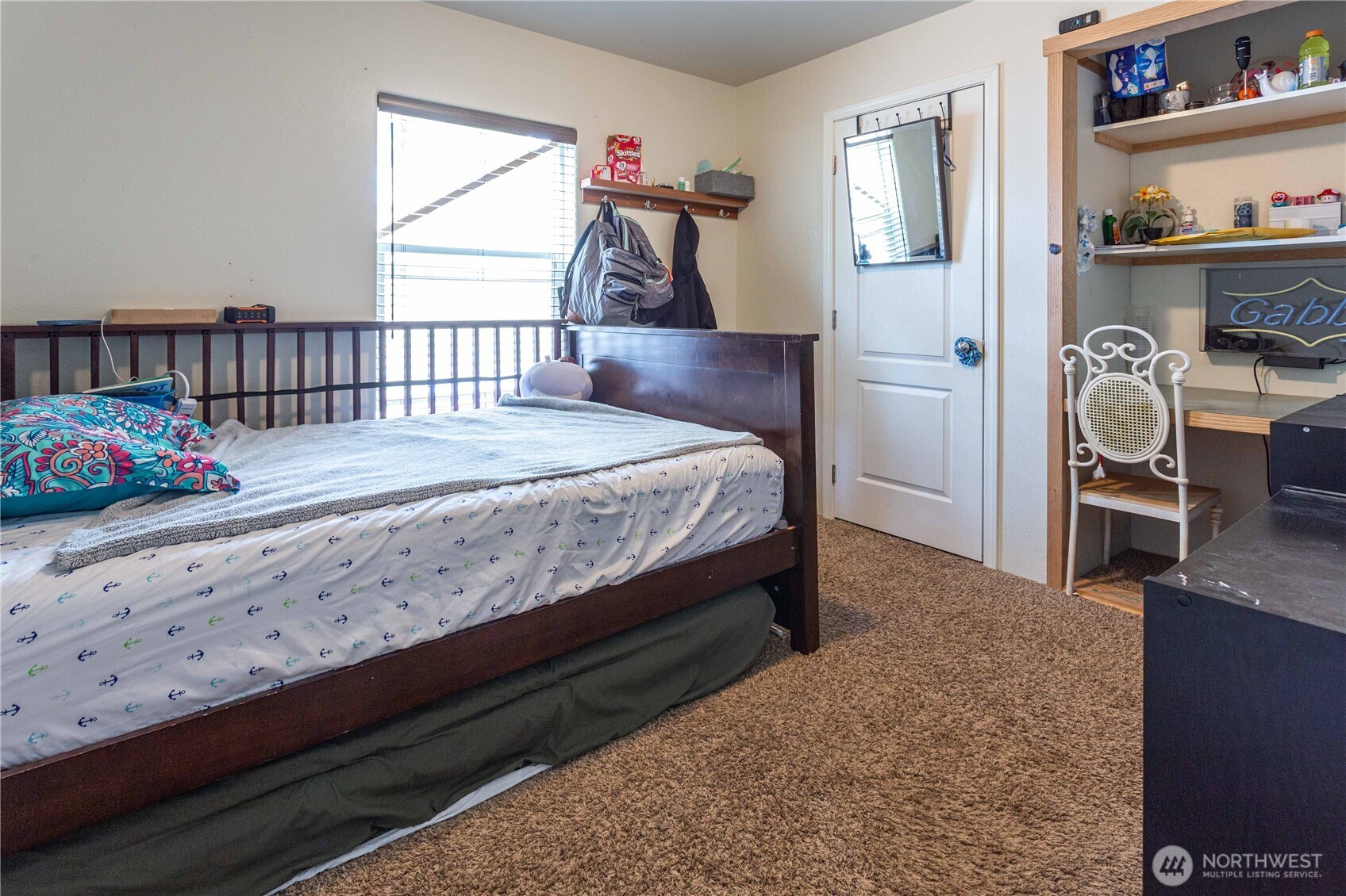 4550 Decatur Drive Ferndale, WA 98248 - Photo 21 of 22 a bed room with a bed and a tv