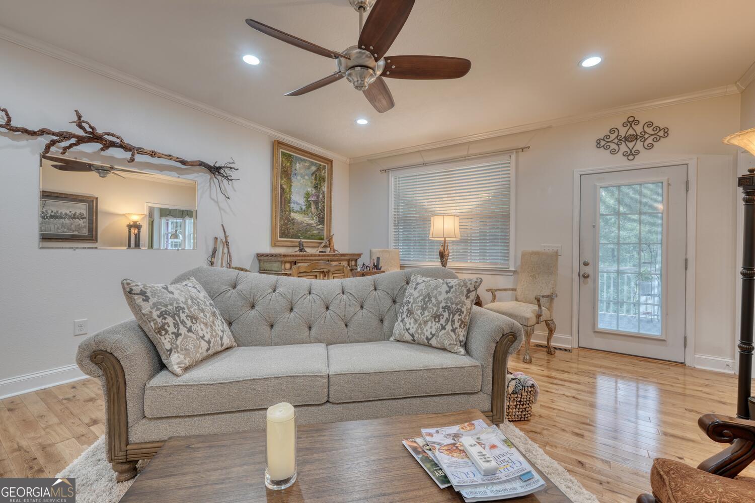 273 Coosa Valley Road Blairsville, GA 30512 - Photo 32 of 34 a living room with furniture and a large window