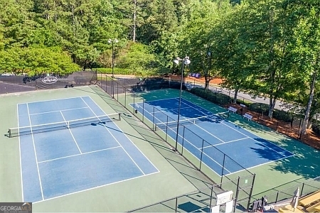 2704 Long Lake Drive Northeast Roswell, GA 30075 - Photo 15 of 48 a view of a tennis court