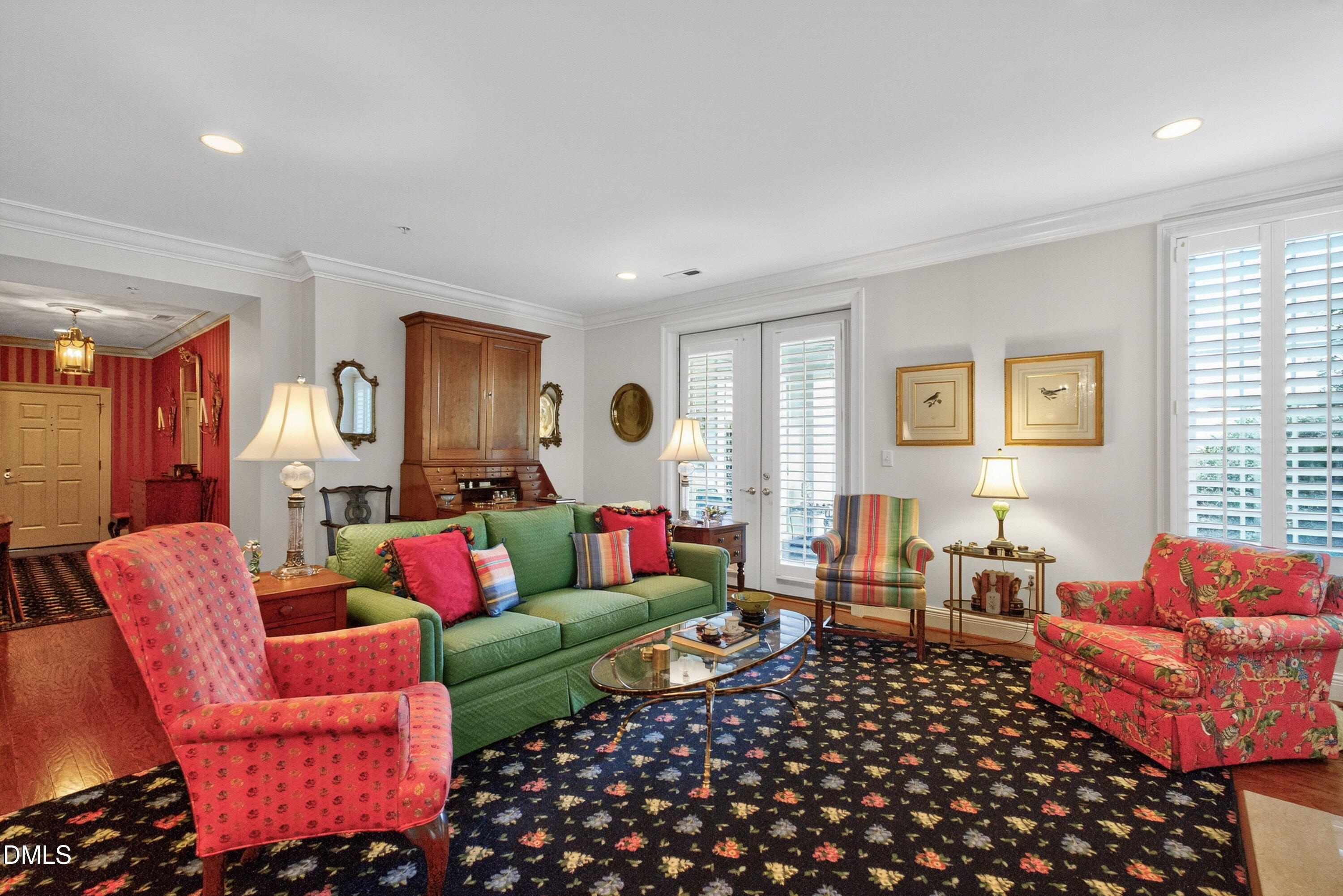 2901 Market Bridge Lane, Unit 104 Raleigh, NC 27608 - Photo 12 of 45 a living room with furniture and a window