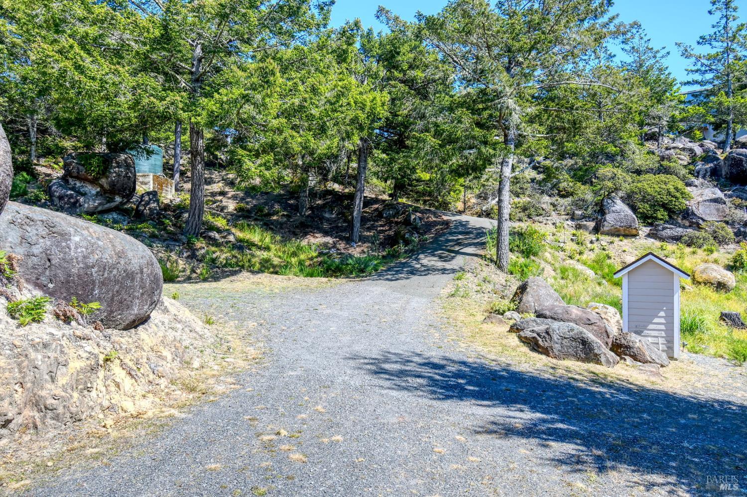 45340 Sequoia Road Gualala, CA 95445 - Photo 60 of 63 Private drive with parking and turn around area.