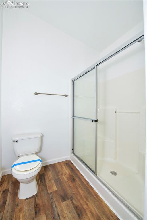 33355 Berndt Road Yoder, CO 80864 - Photo 22 of 26 a bathroom with a toilet and a shower