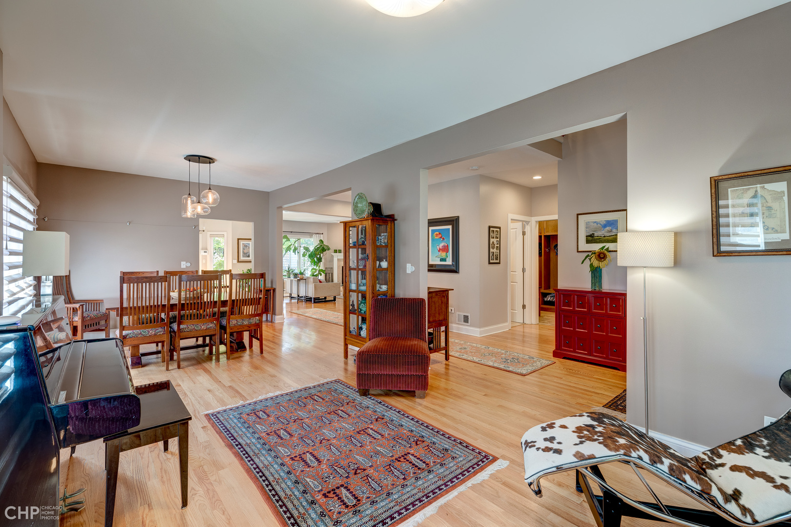 275 Lawton Road Riverside, IL 60546 - Photo 13 of 35 a living room with furniture and wooden floor