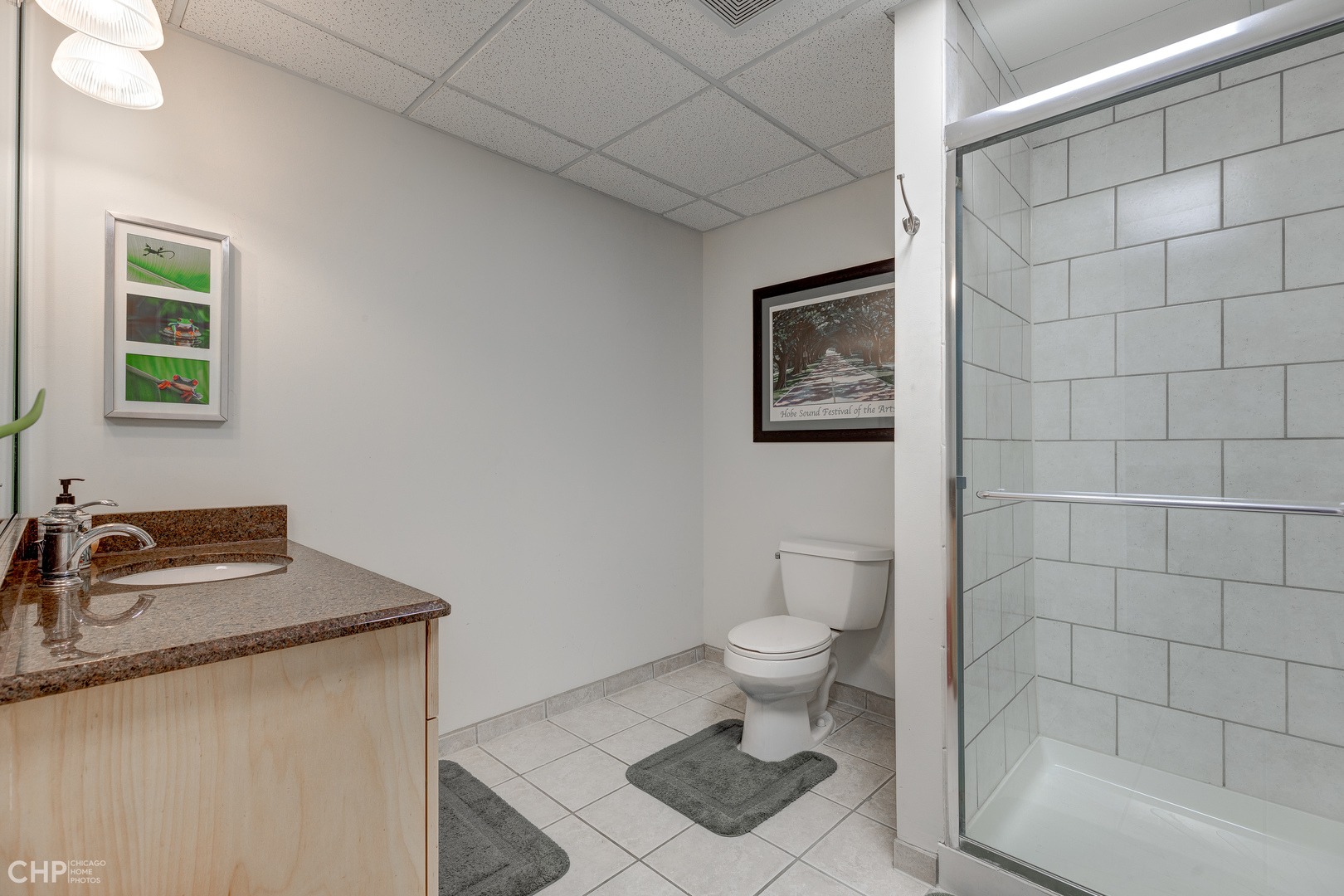 275 Lawton Road Riverside, IL 60546 - Photo 28 of 35 a bathroom with a sink toilet and shower