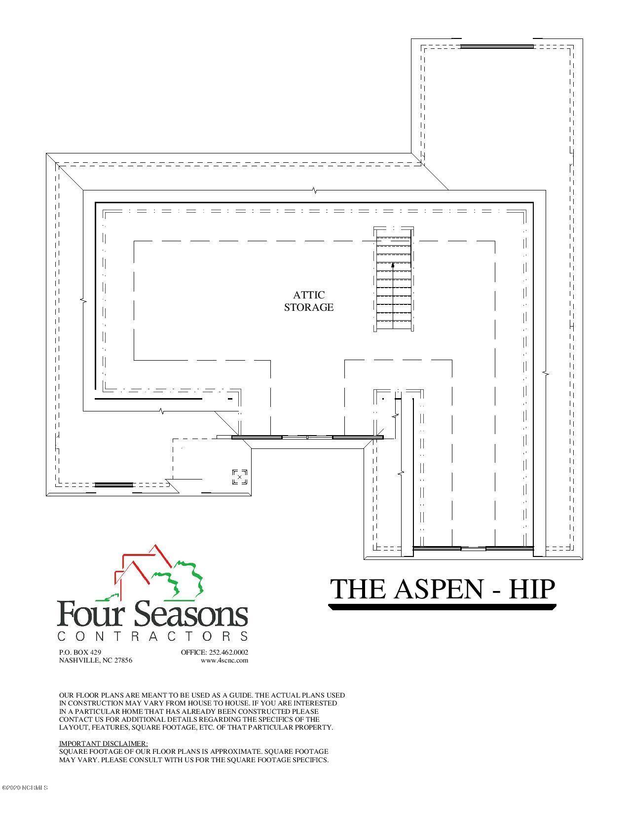 3963 Loop Road Nashville, NC 27856 - Photo 16 of 17 The Aspen Hip Marketing Second Floor Unf