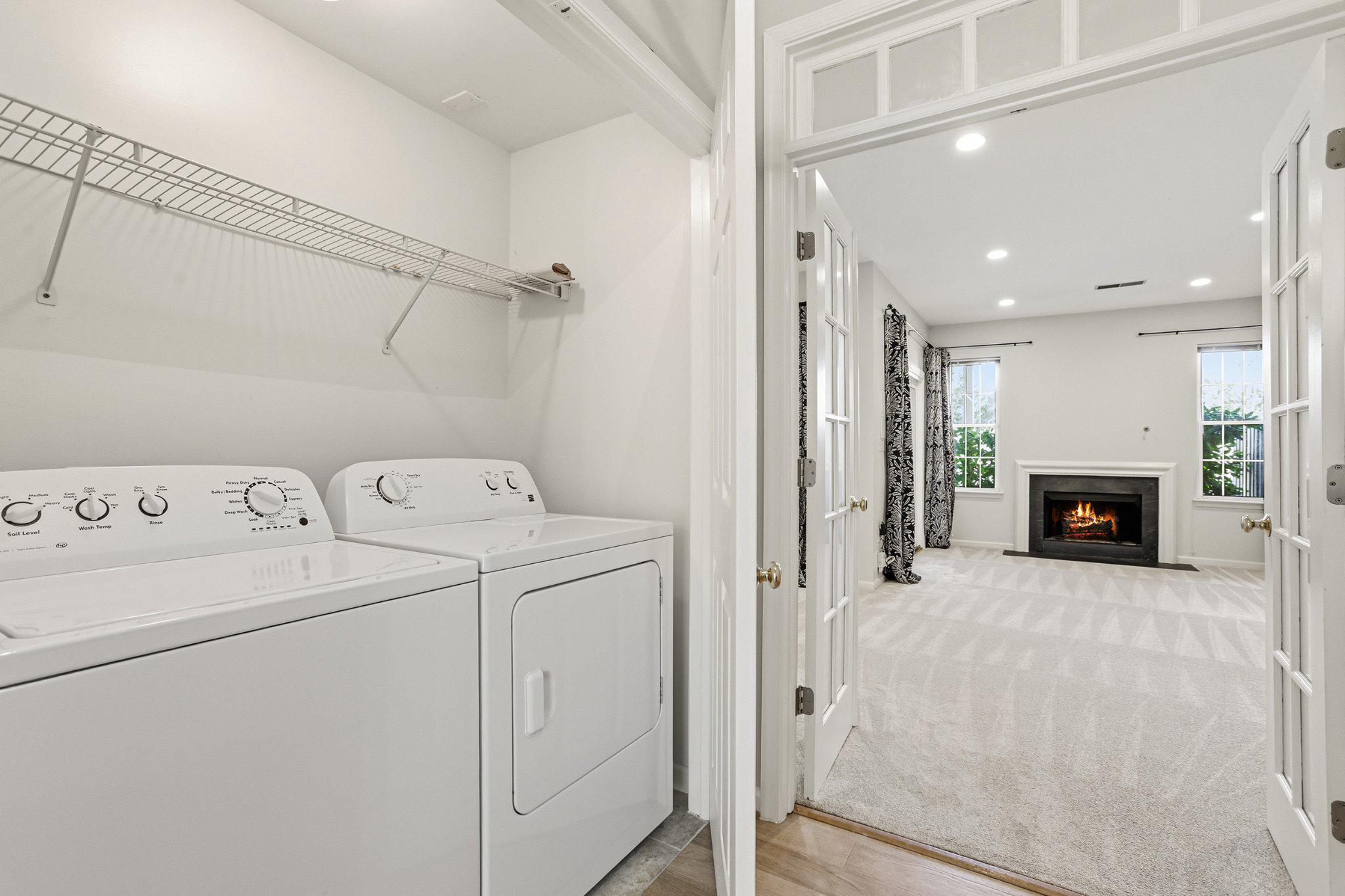 44100 Rising Sun Terrace Ashburn, VA 20147 - Photo 34 of 67 Laundry nook with washer and dryer