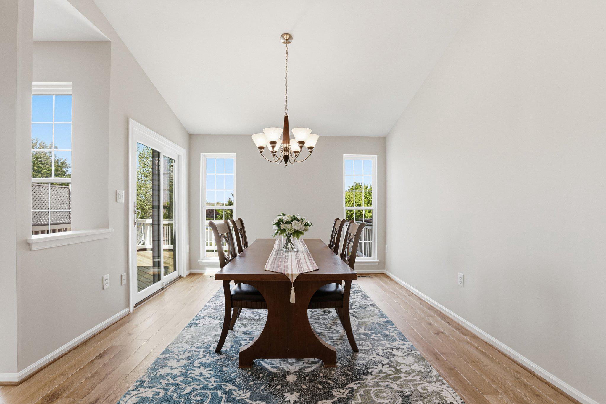 Sun Room extension off the Kitchen