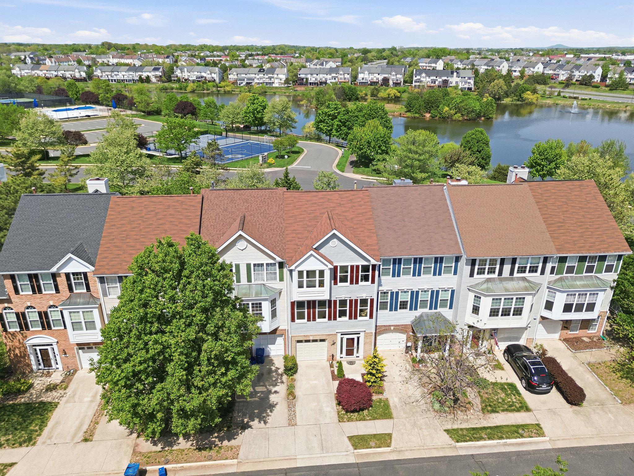 Lovely water views of Ashburn Lake