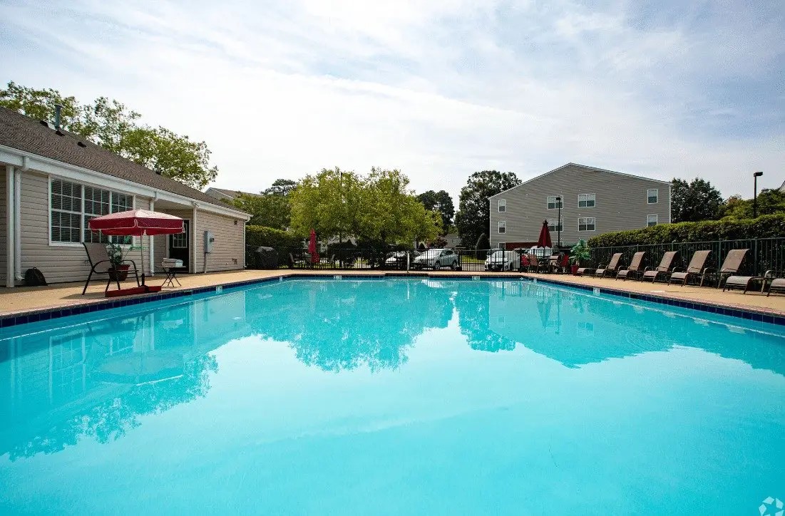 100 Marshview Drive Newport News, VA 23608 - Photo 3 of 15 a view of a lake with a house