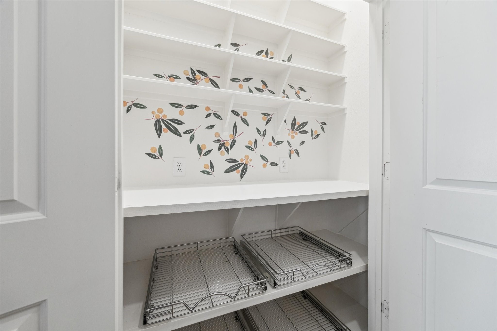 2714 Strathwood Lane Houston, TX 77082 - Photo 12 of 31 Custom built pantry with pull-out drawers and shelving