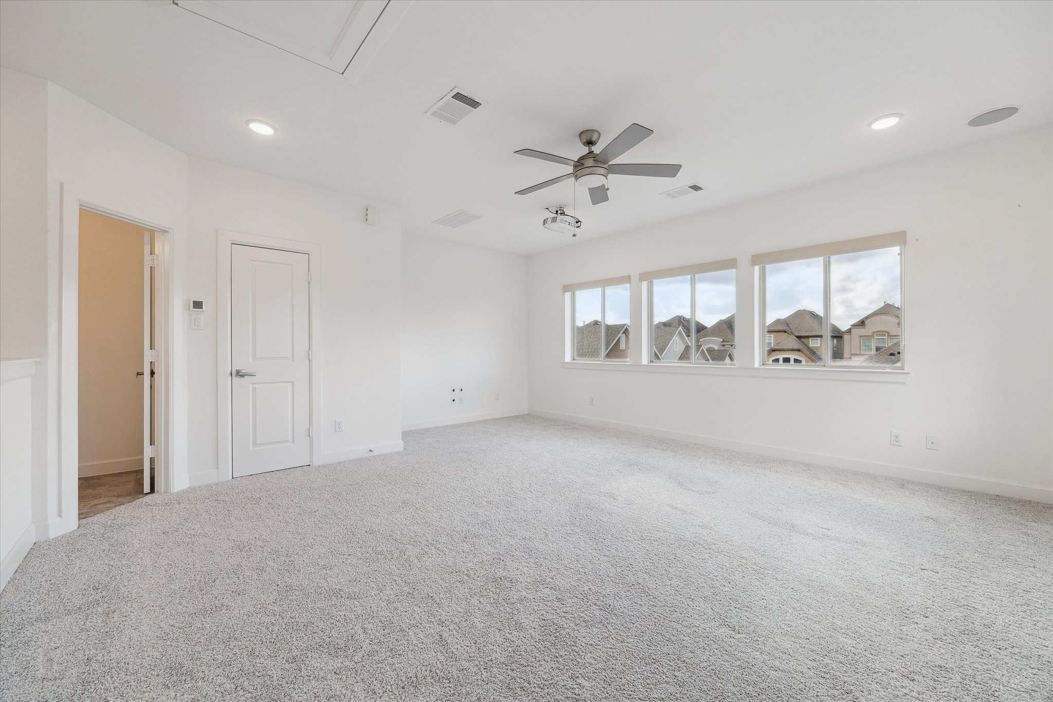 2714 Strathwood Lane Houston, TX 77082 - Photo 24 of 35 3rd floor game room/ media room