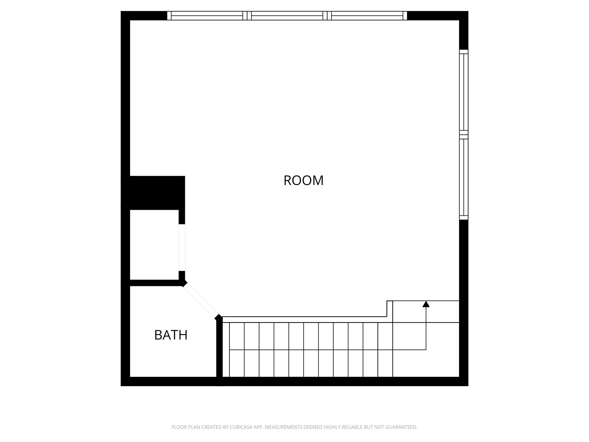 2714 Strathwood Lane Houston, TX 77082 - Photo 30 of 31 3rd Floor Floor Plan of Game Room/ Media Room