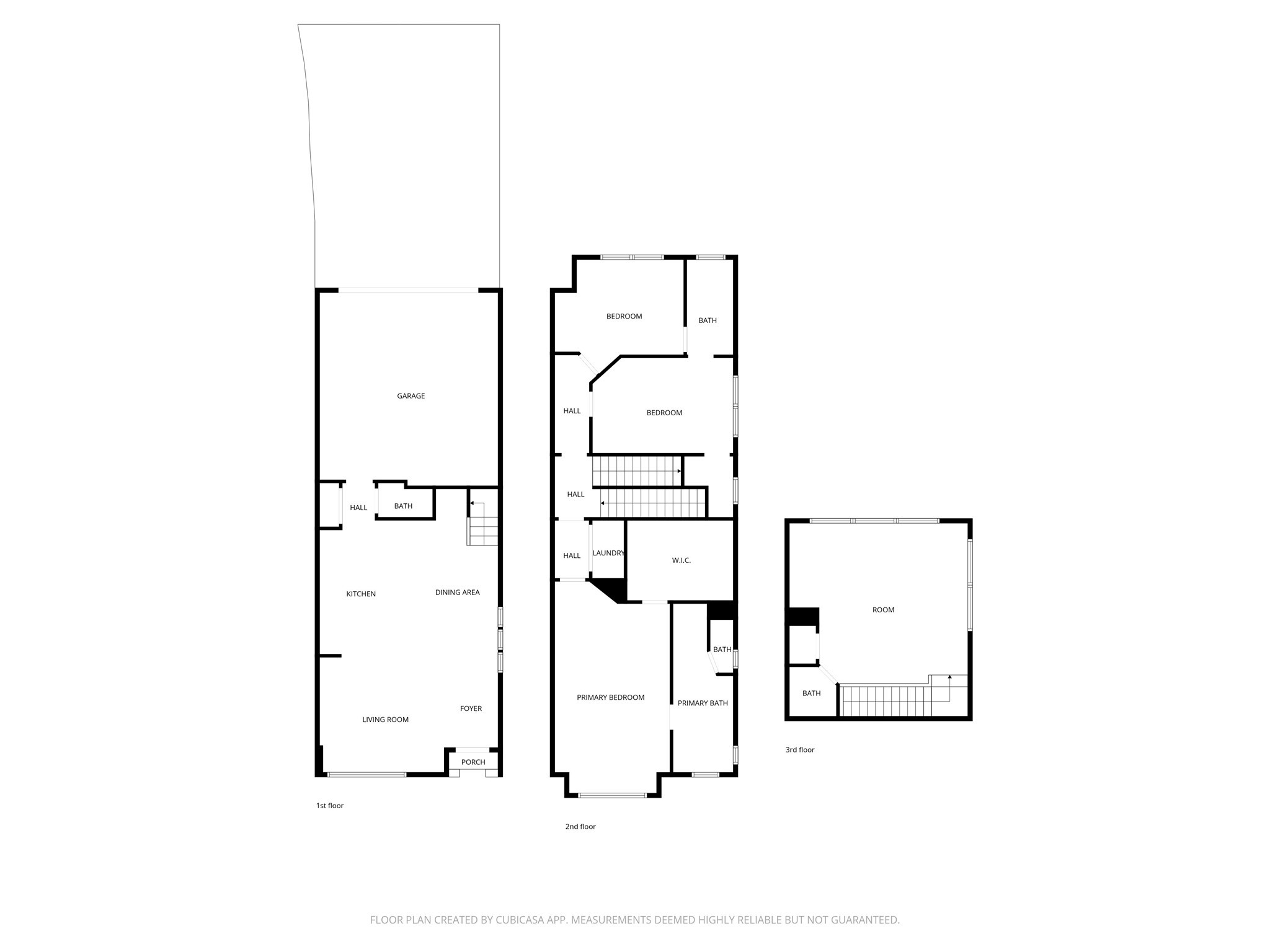 2714 Strathwood Lane Houston, TX 77082 - Photo 31 of 31 All 3 Floors Floor Plans