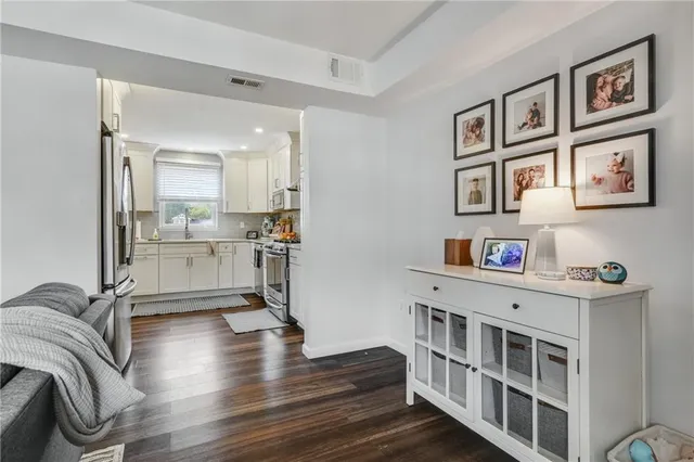 a view of livingroom with furniture and window
