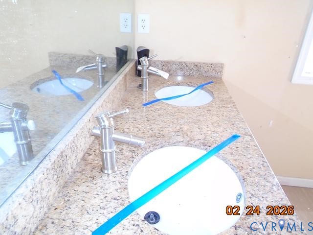 3034 Bradley Farm Road Tappahannock, VA 22560 - Photo 10 of 14 Bathroom view of double vanity