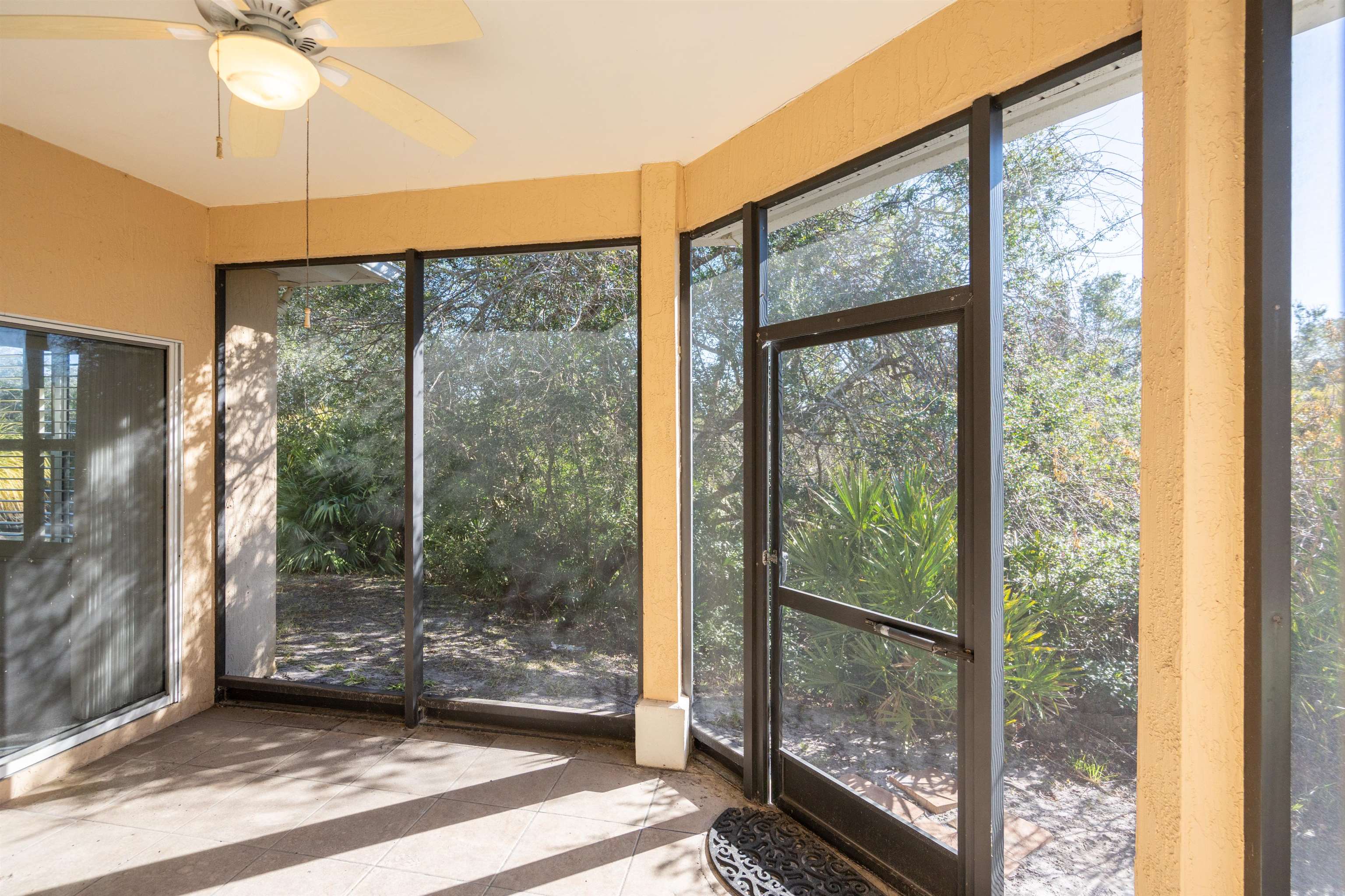 660 Casa Fuerta Lane St. Augustine, FL 32080 - Photo 21 of 52 Unfurnished sunroom featuring a ceiling fan and healthy amount of natural light
