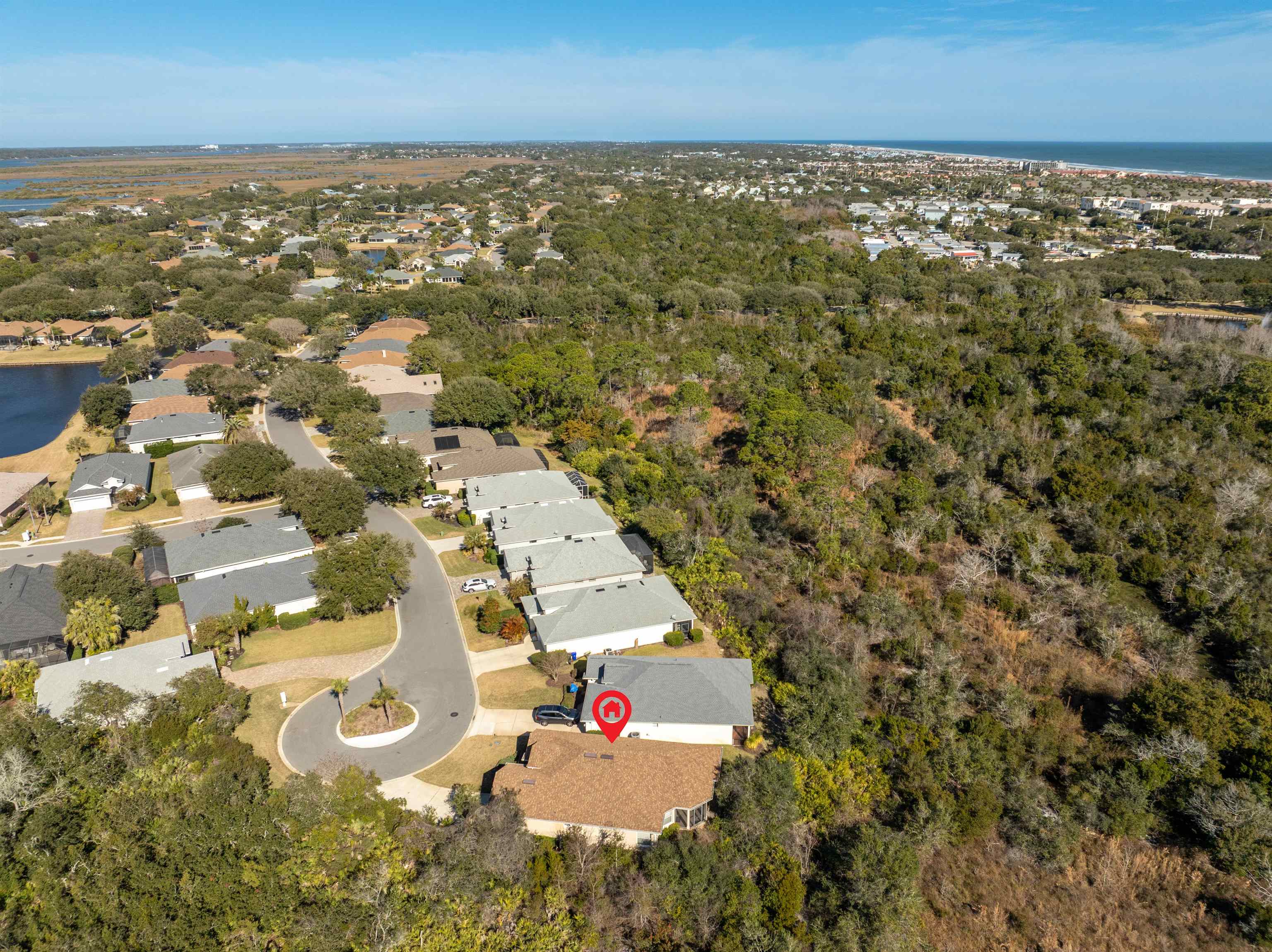 660 Casa Fuerta Lane St. Augustine, FL 32080 - Photo 31 of 52 View of property location with a nearby body of water and nearby suburban area