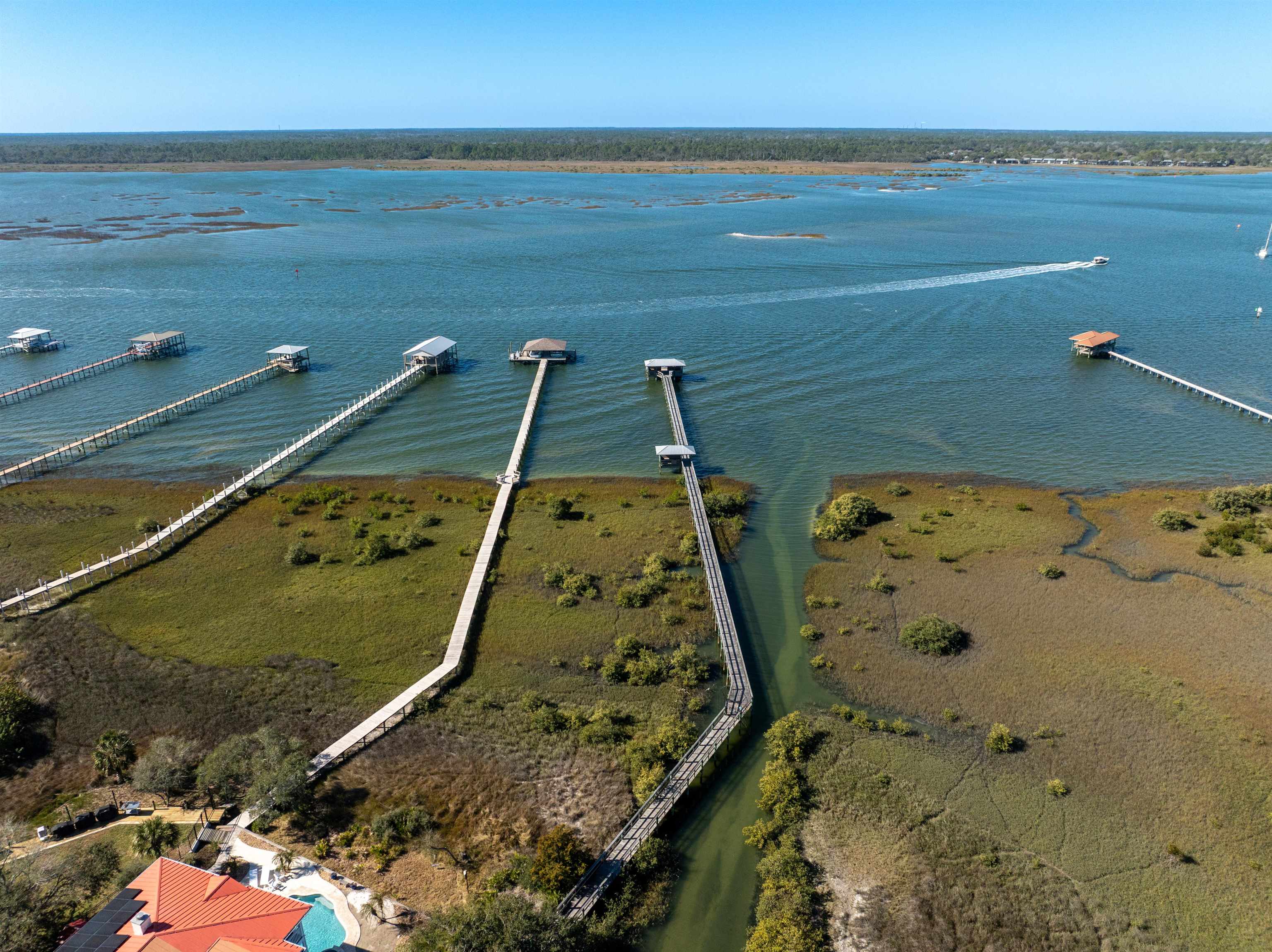 660 Casa Fuerta Lane St. Augustine, FL 32080 - Photo 44 of 52 Aerial view of property's location with a nearby body of water