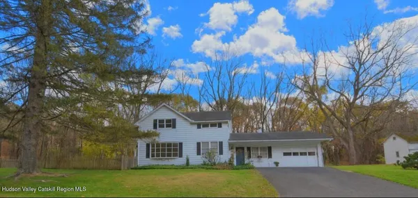front view of house with a yard