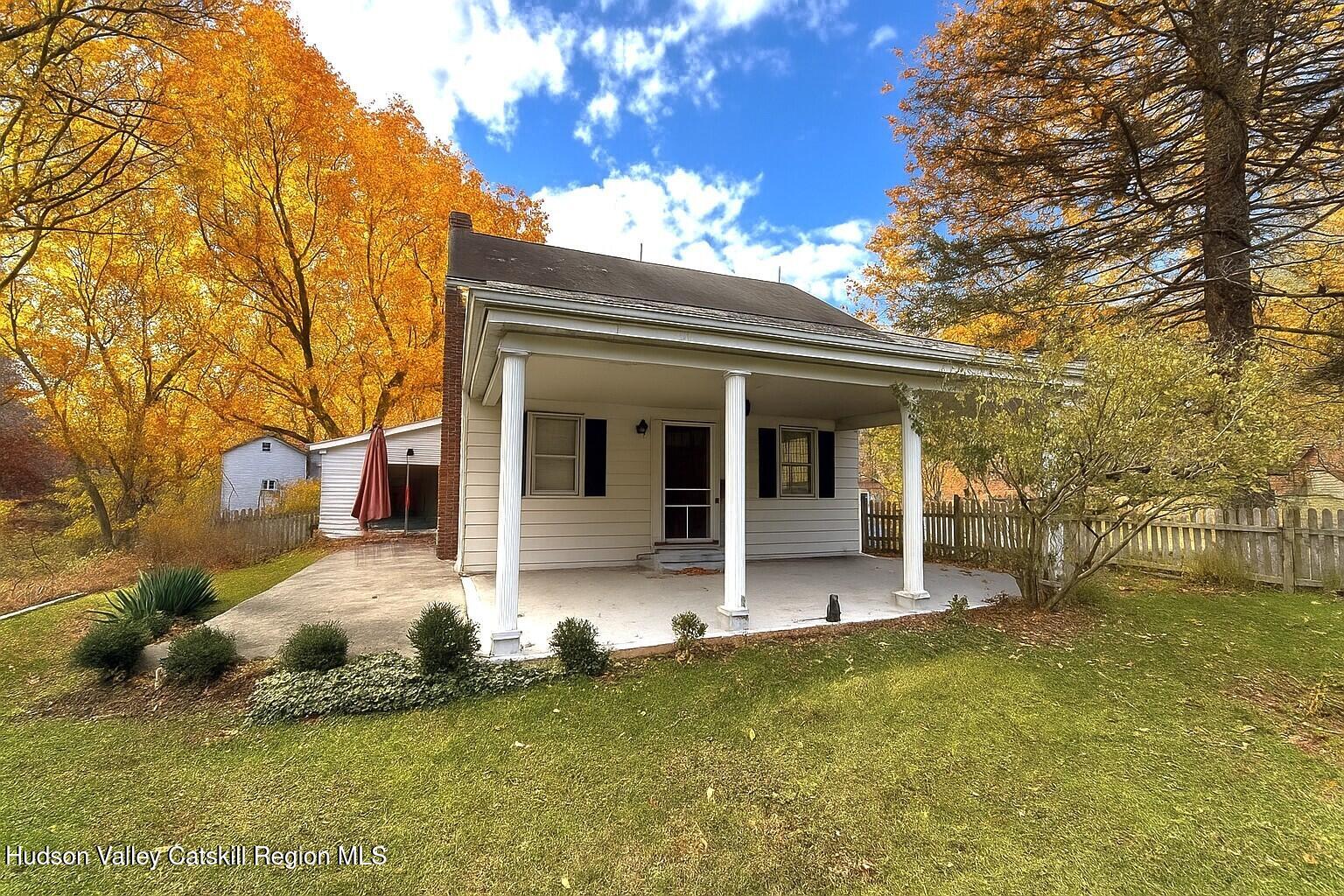 531 Old Post Road New Paltz, NY 12561 - Photo 21 of 25 a view of a house with backyard porch and sitting area