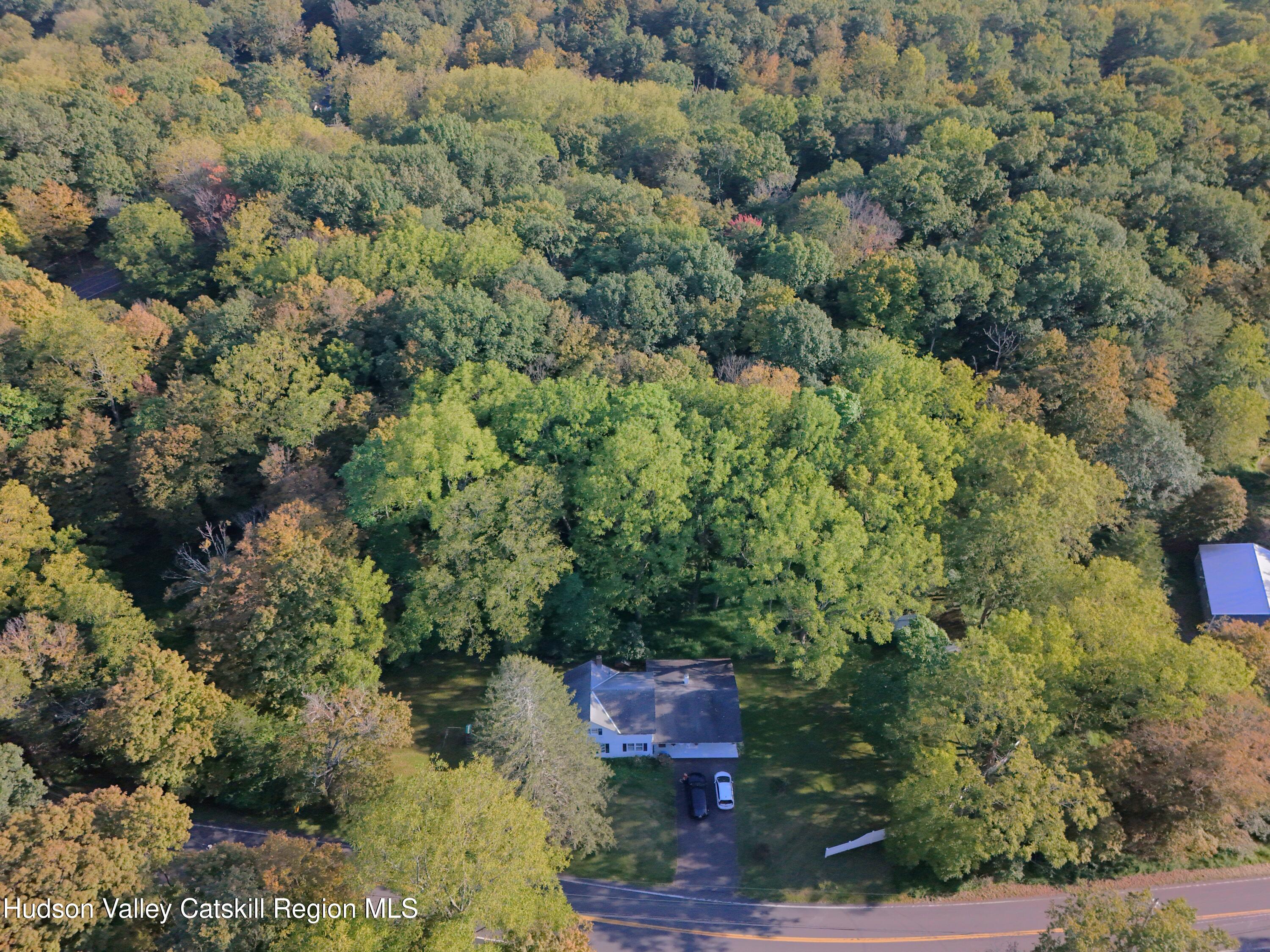 531 Old Post Road New Paltz, NY 12561 - Photo 22 of 25 an aerial view of a house with a yard