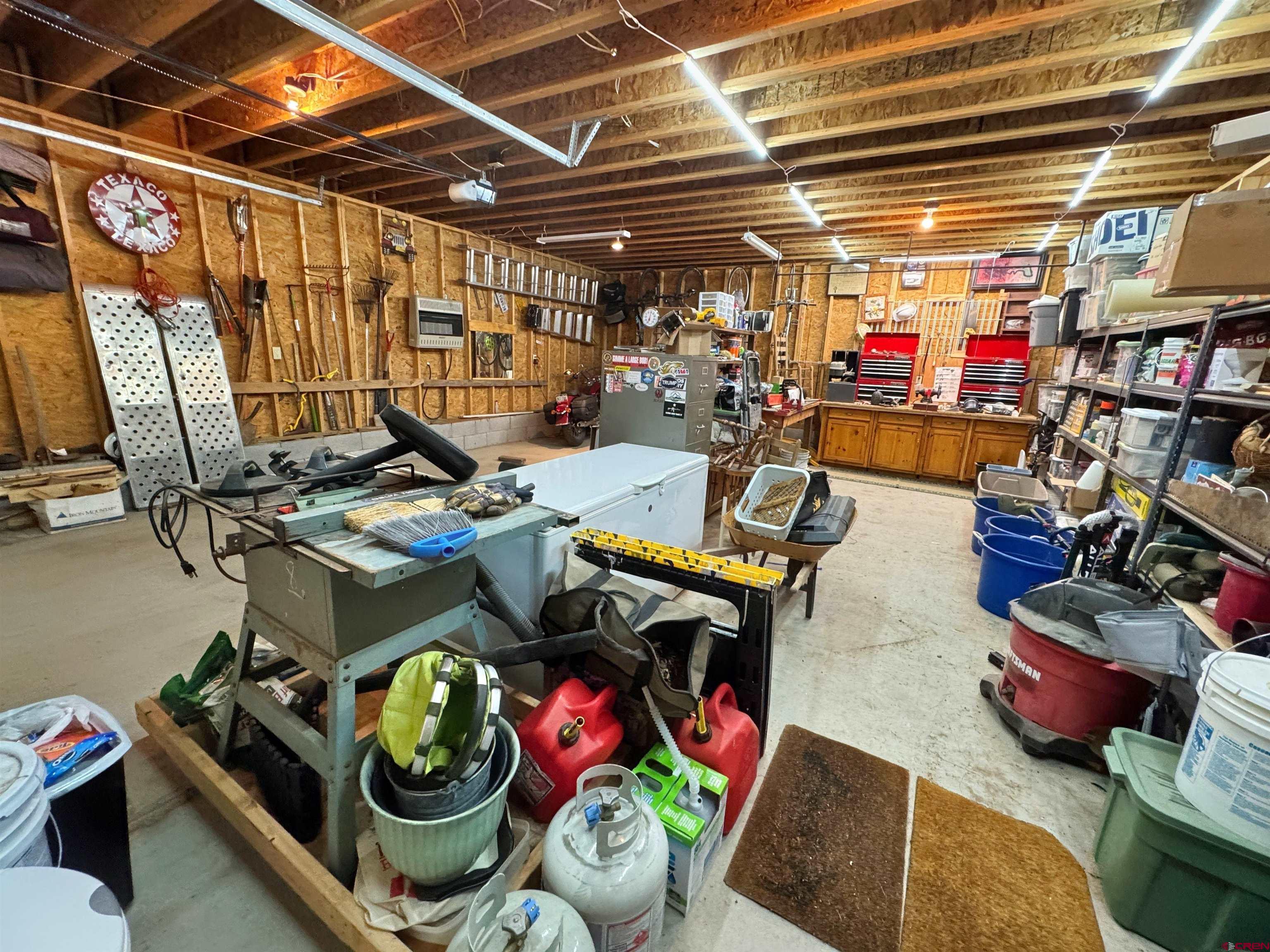 366 Frisco Pass Del Norte, CO 81132 - Photo 34 of 34 a utility room with lots of wooden furniture