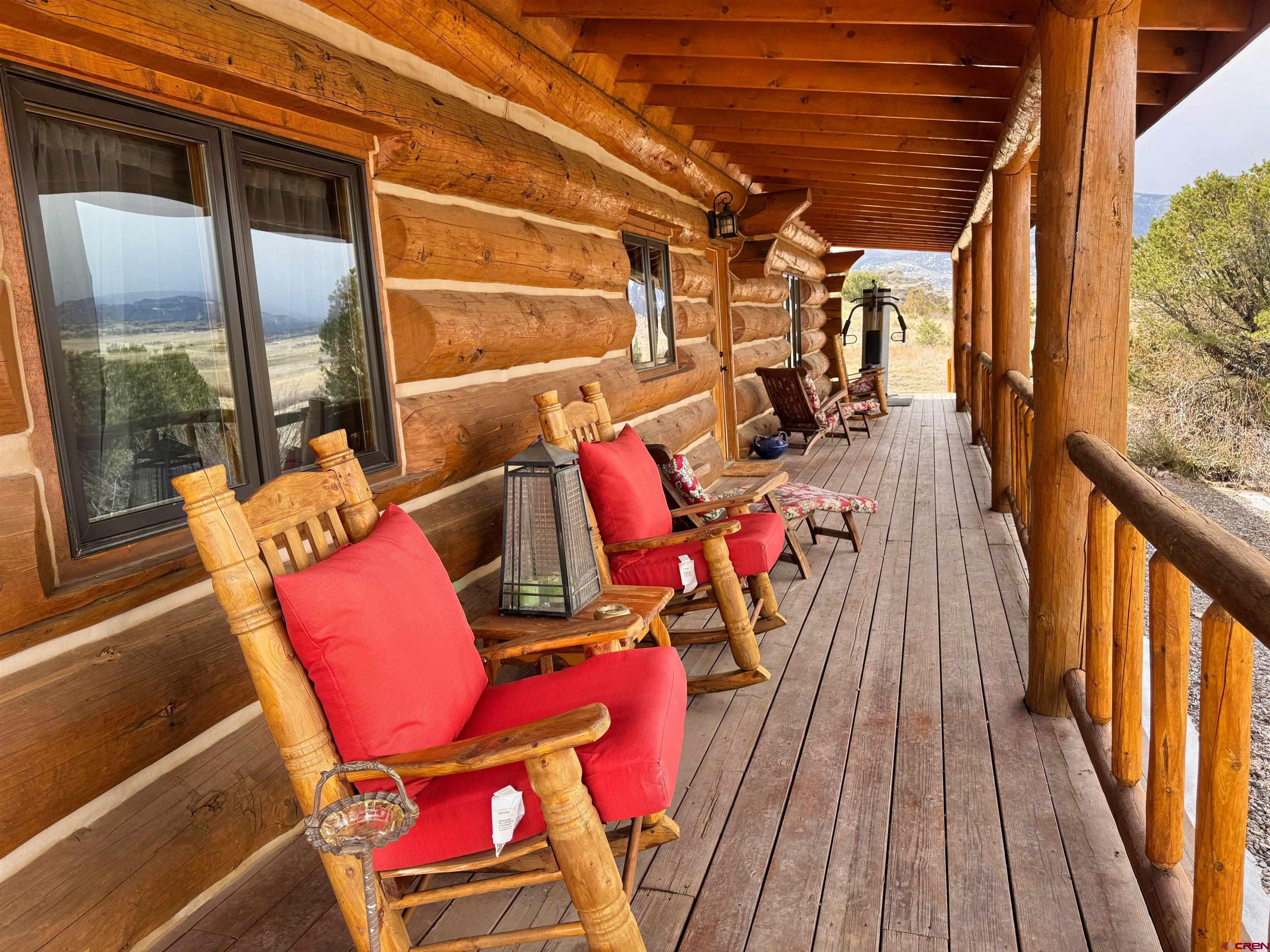 366 Frisco Pass Del Norte, CO 81132 - Photo 5 of 34 a view of deck with seating area