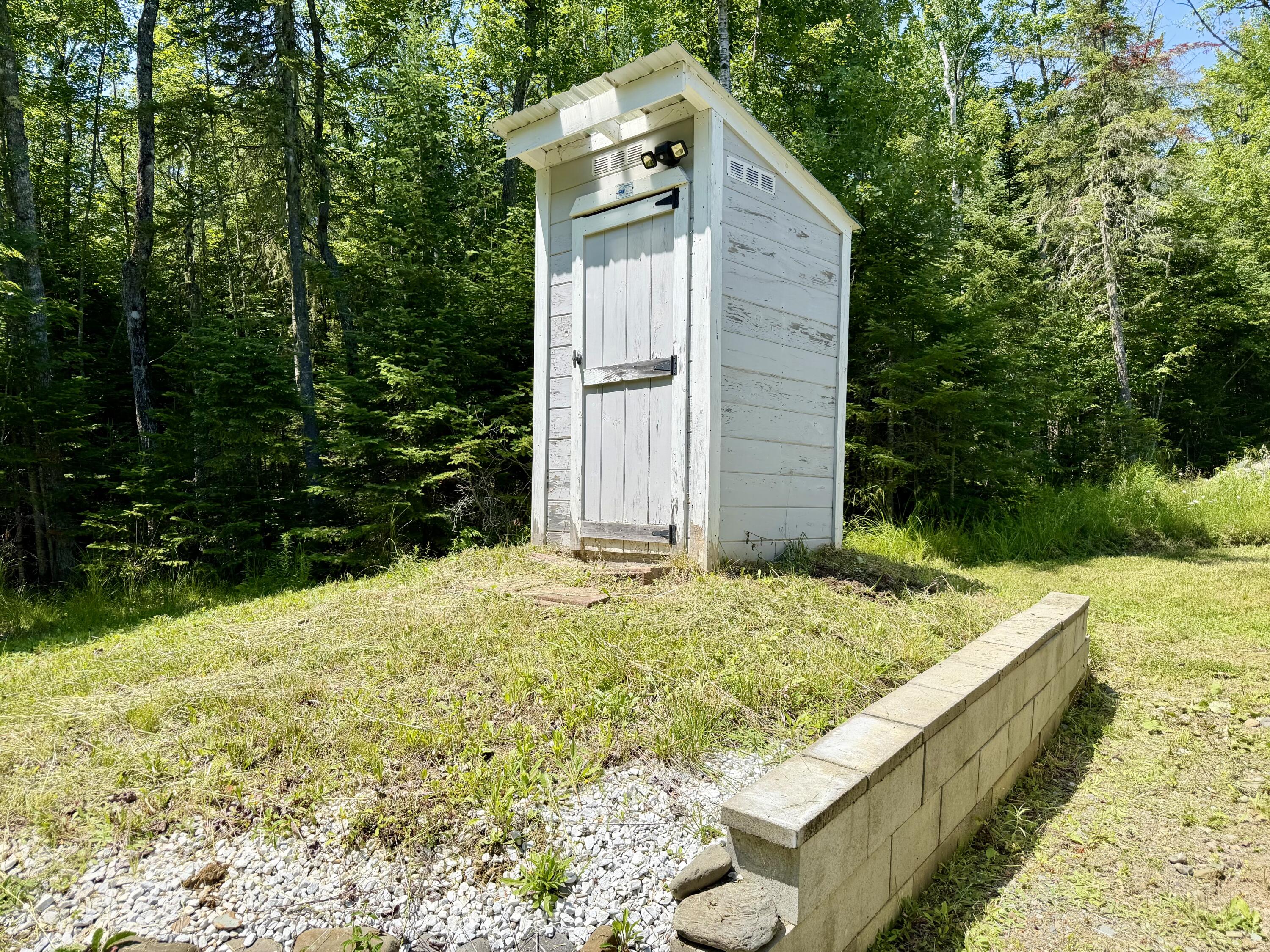 1053 Hudson Hill Road Hudson, ME 04449 - Photo 49 of 61 Outhouse