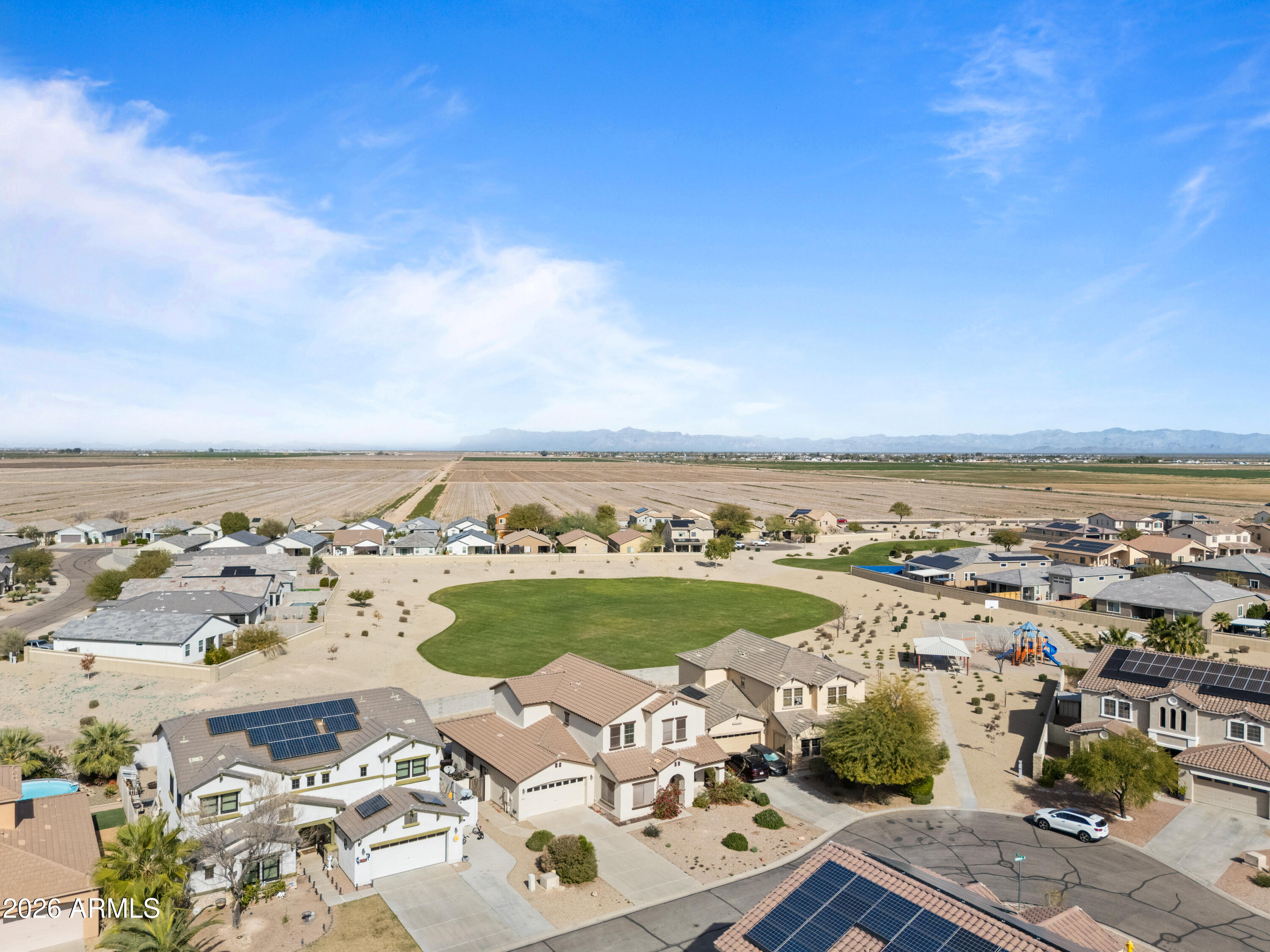 9840 Tangerine Road Florence, AZ 85132 - Photo 35 of 38 an aerial view of a ocean with beach