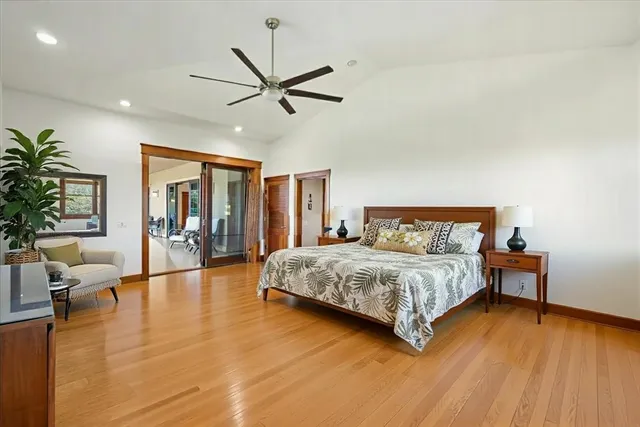 a spacious bathroom with a granite countertop tub sink and mirror