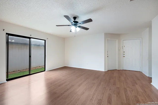 wooden floor in an empty room