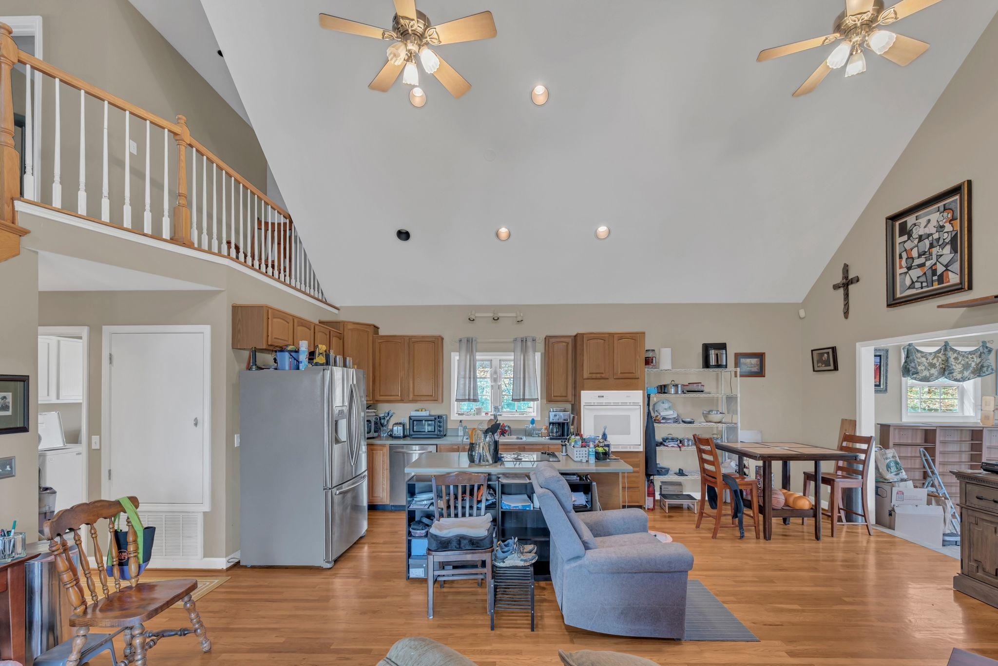 8242 River Rd Pike Nashville, TN 37209 - Photo 14 of 35 a living room with furniture wooden floor and a large window