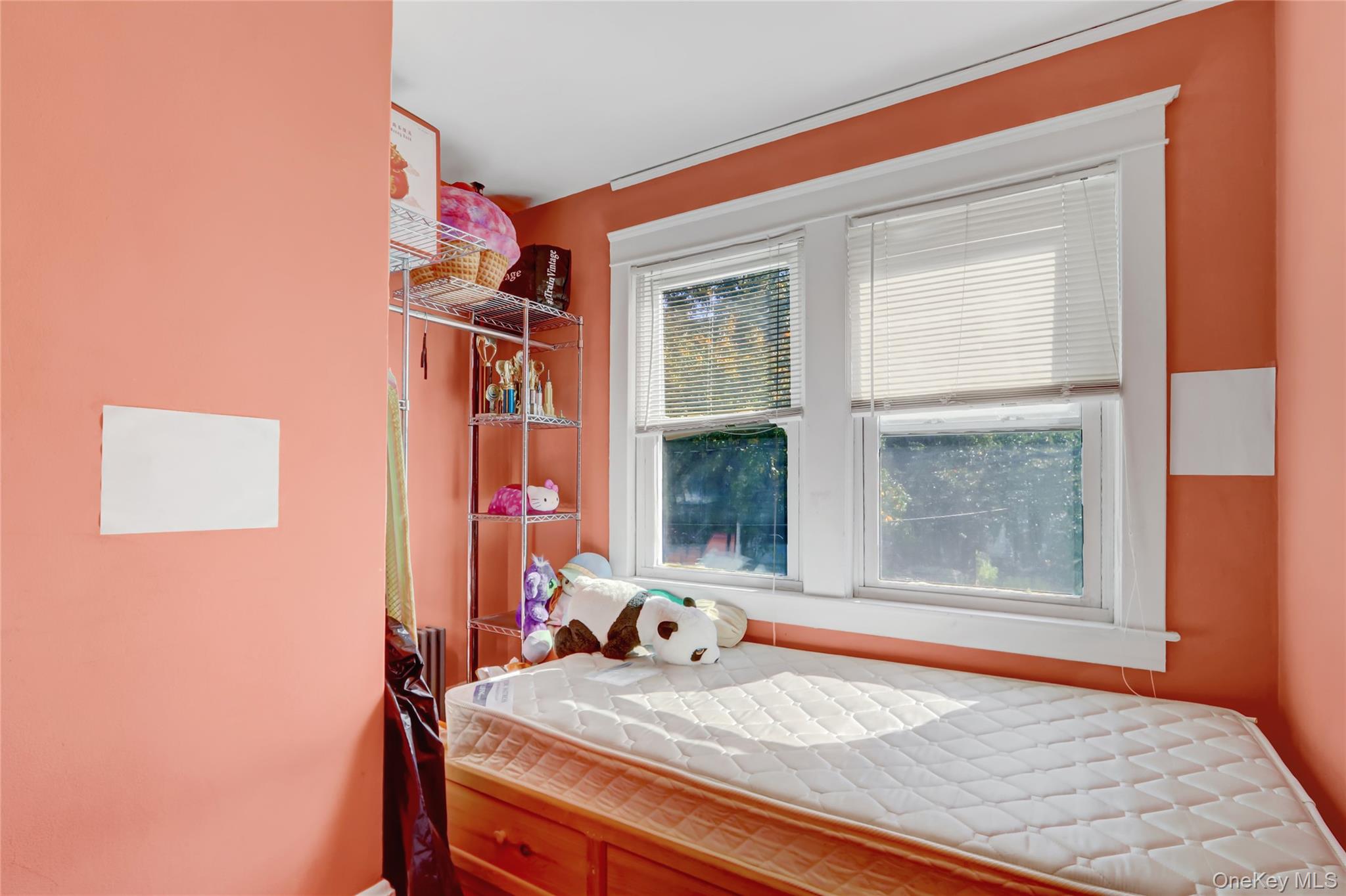 6 Walnut Place Great Neck, NY 11021 - Photo 14 of 19 a bedroom with a bed and a window