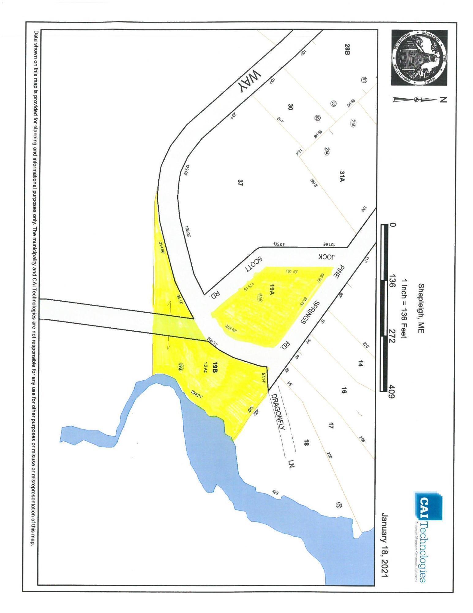 12 Jock Scott Road Shapleigh, ME 04076 - Photo 43 of 43 Tax map