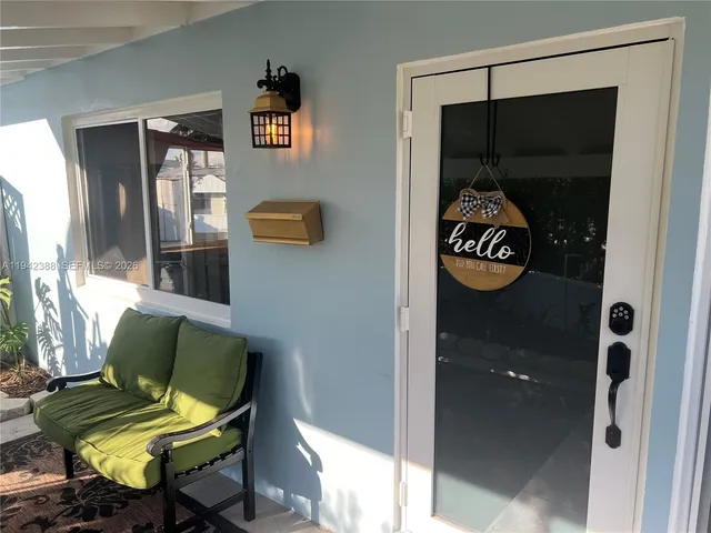 a view of a small space