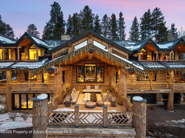 a front view of a house with entertaining space