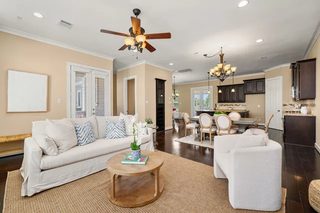 a front view of a house with garage