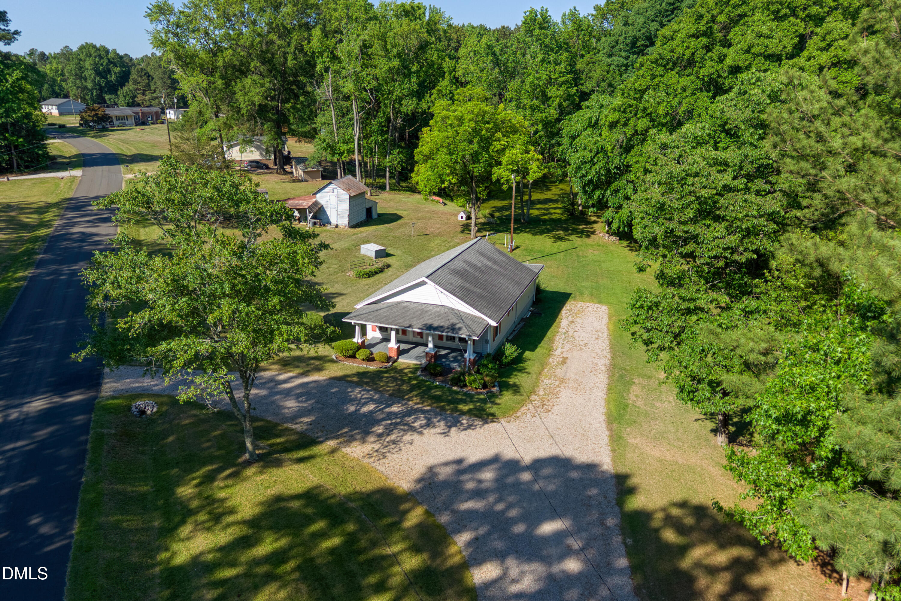 50 Robert Sledge Road Spring Hope, NC 27882 - Photo 39 of 50 a view of a house with a yard