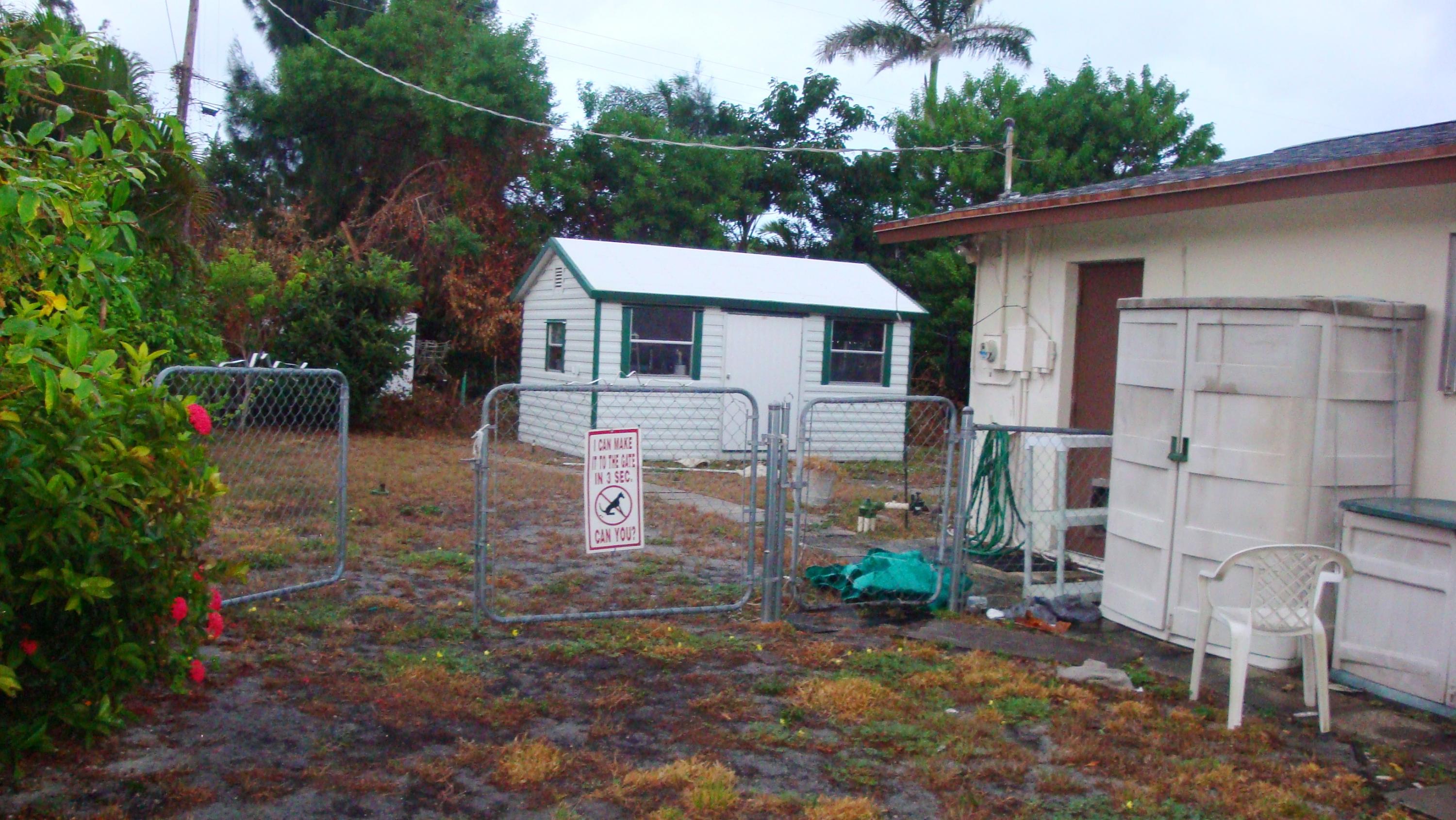 201 Newcastle Street Boca Raton, FL 33487 - Photo 27 of 35 Backyard & Sheds!