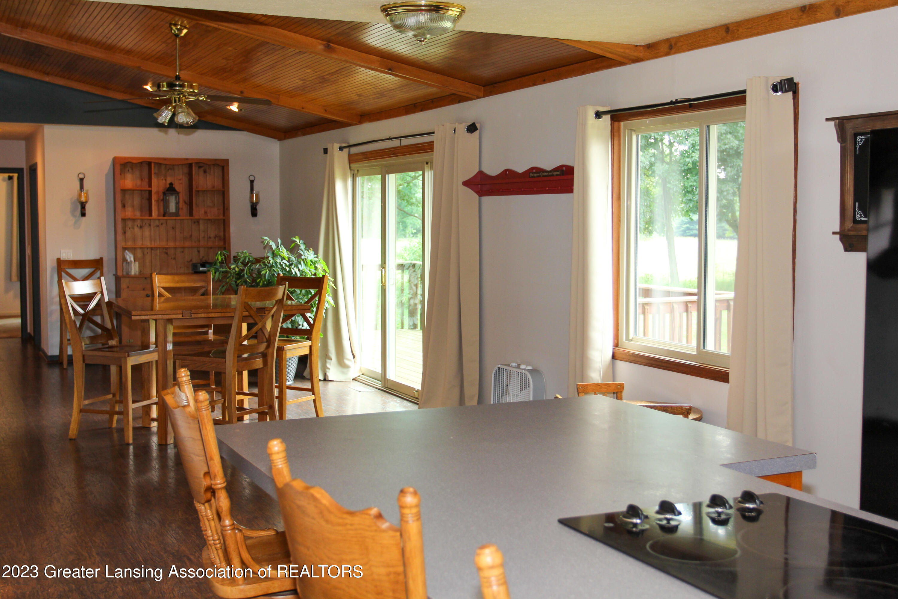 4100 South Williams Road Stockbridge, MI 49285 - Photo 28 of 71 Kitchen to Rear of house
