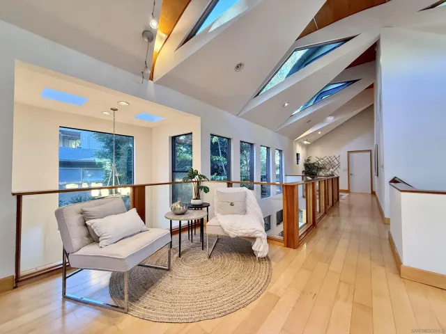 a very nice looking room with a large window