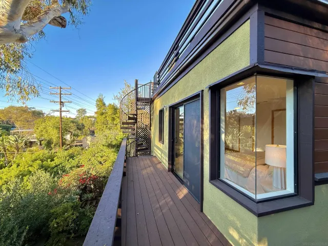 a view of outdoor space with seating