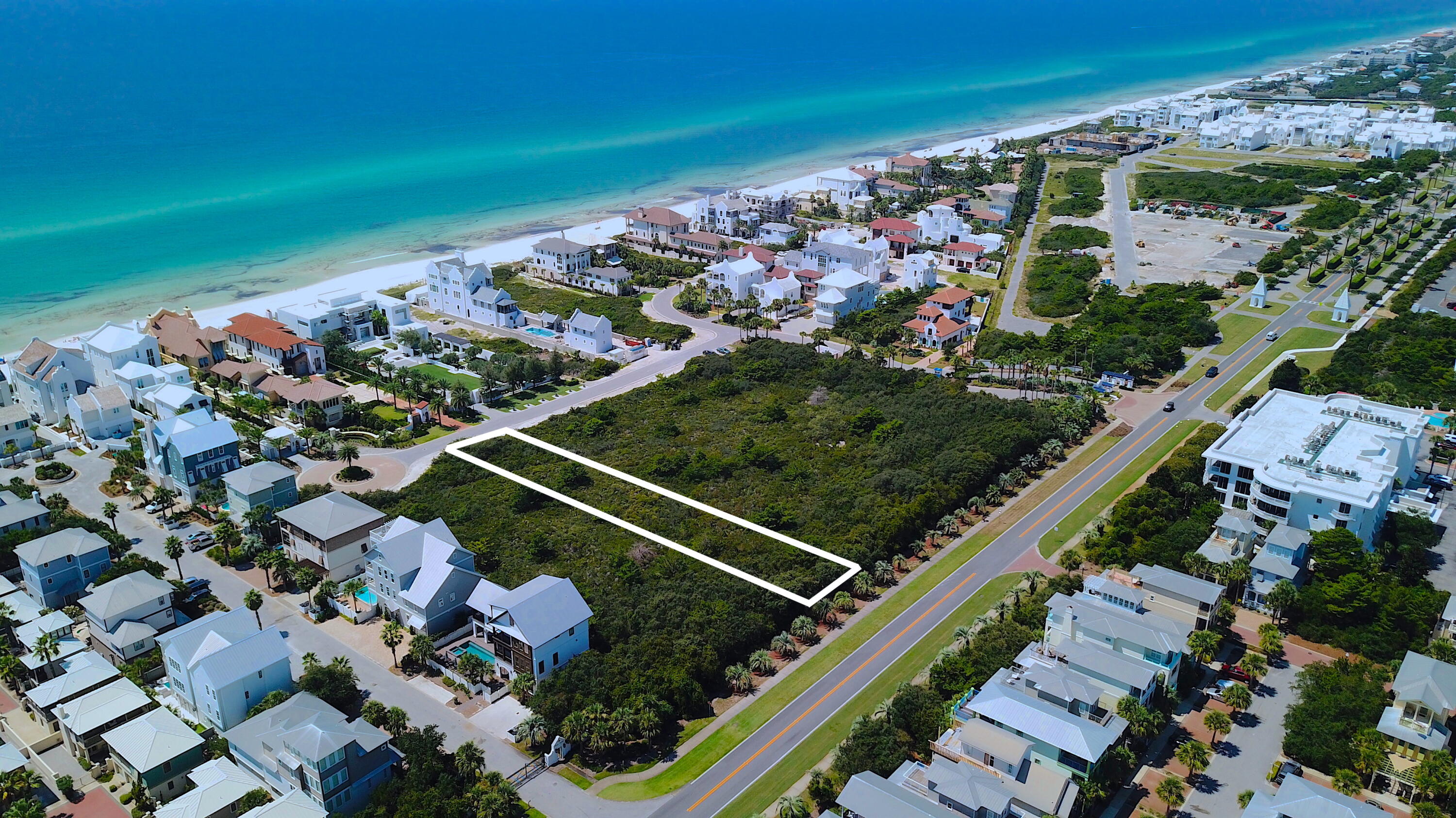 Lot 6 Paradise By The Sea Court Seacrest, FL 32461 - Photo 2 of 10 an aerial view of a residential houses with outdoor space