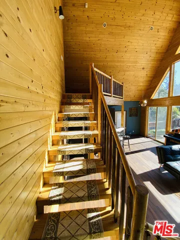 a view of an outdoor space with seating area