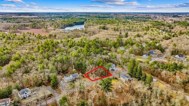 a view of a building with a street