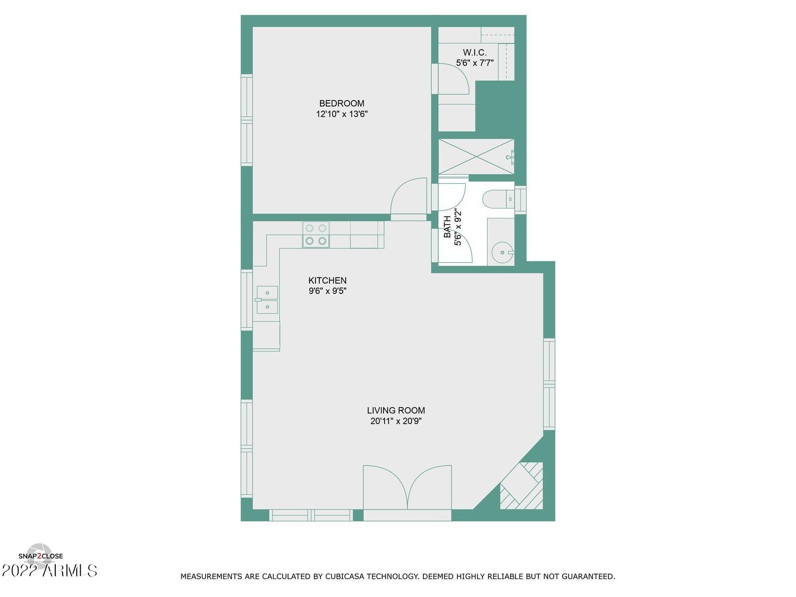 426 East Windmere Drive Phoenix, AZ 85048 - Photo 88 of 88 95_Casita_With_Dimensions_mls