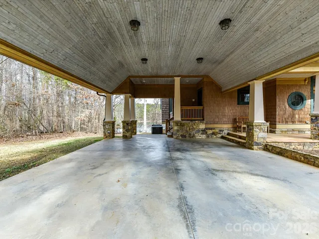 a view of a lake with outdoor space