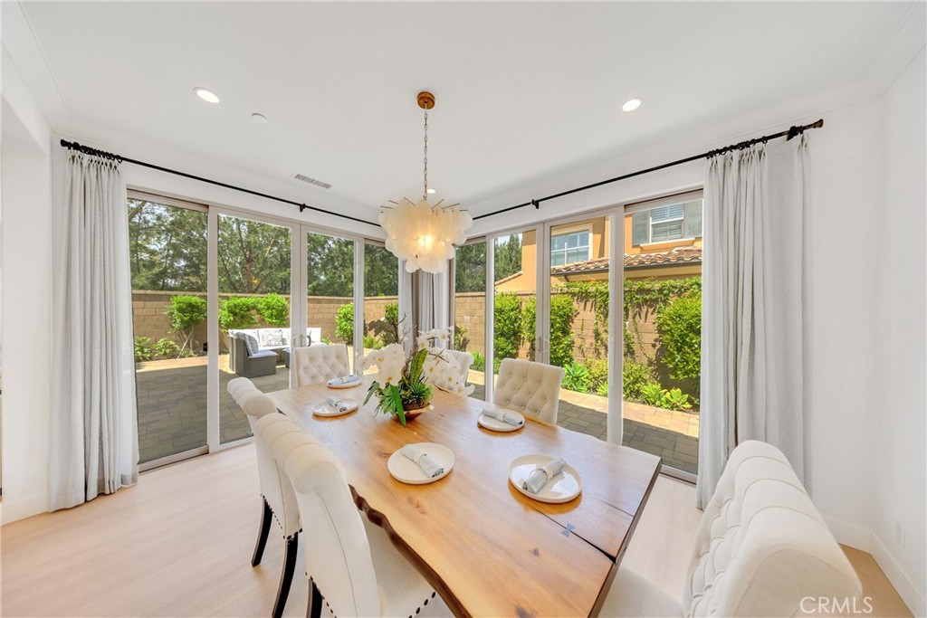 182 Frontier Irvine, CA 92620 - Photo 20 of 41 a view of a dining room furniture window and outside view