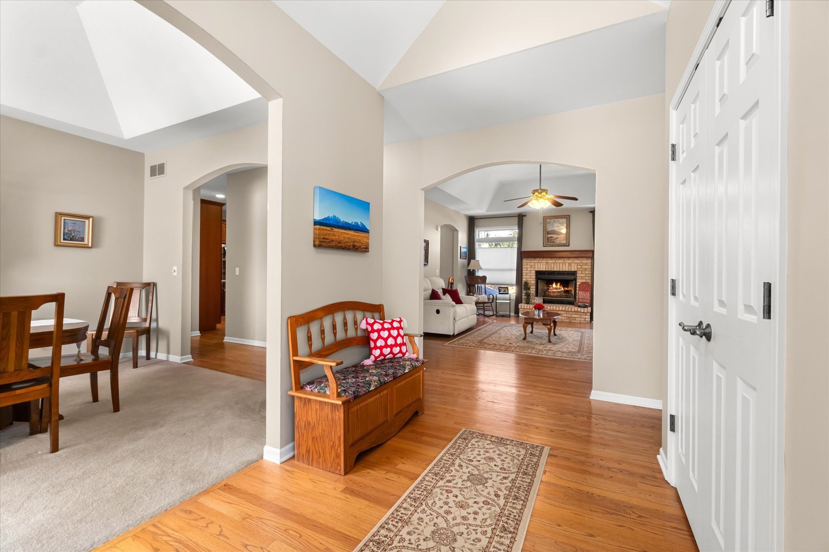 6 Winthrop New Road Sugar Grove, IL 60554 - Photo 2 of 38 a living room with furniture and a rug