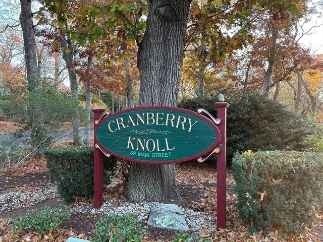 a sign on the side of the road